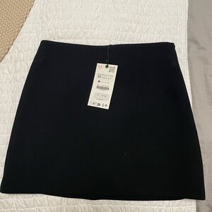 Zara Black Mini Skirt